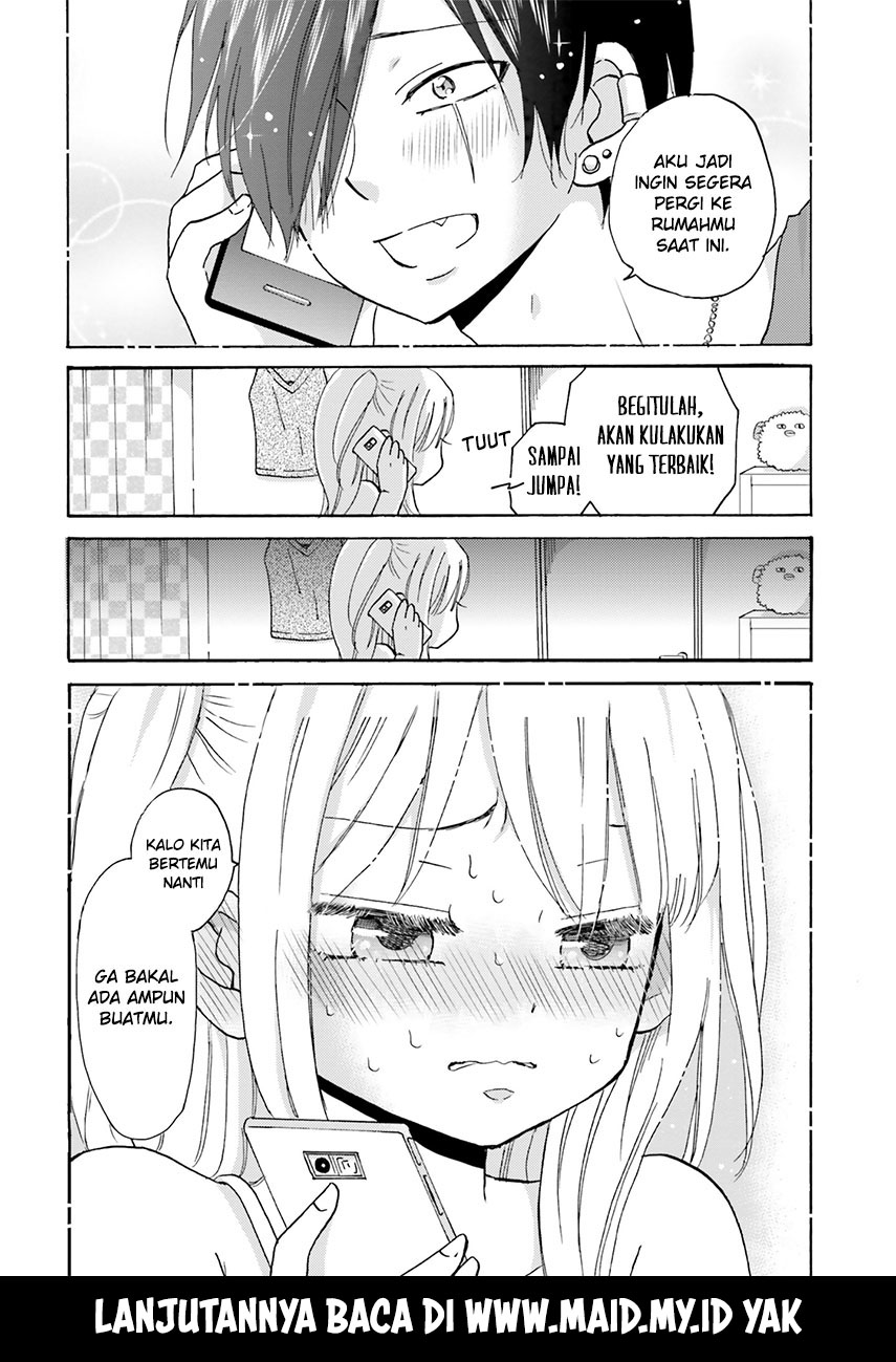 Yankee-kun to Hakujou Gaaru Chapter 10 Bahasa Indonesia